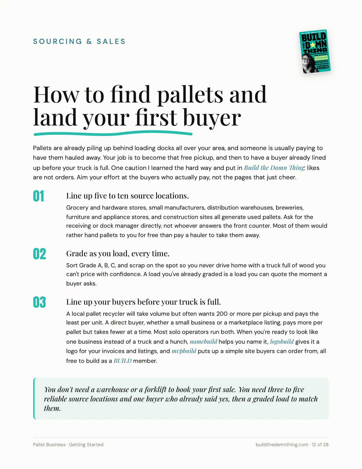 How to Start a Pallet Business in 2026: Sourcing