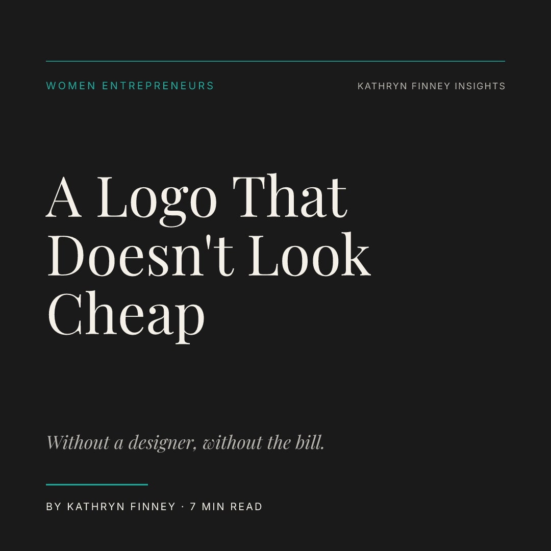 Design a Logo That Doesn't Look Cheap (Without a Designer)